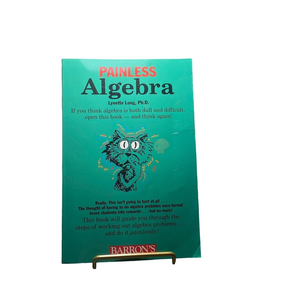 Barron's Painless Ser.: Painless Algebra by Lynette Long (1998, Trade Paperback)